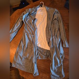 Lot of 4 Open-Front Long Women's Sweater